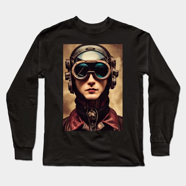 The cyberpunk ronin Long Sleeve T-Shirt by qaisarkhan101